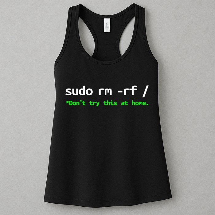 Sudo Rm Rf Linux, Programmer, Engineer, Opensource Womens Tank Top