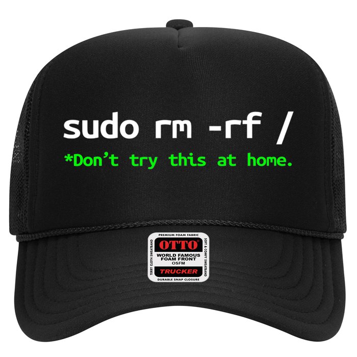 Sudo Rm Rf Linux, Programmer, Engineer, Opensource Trucker Hat
