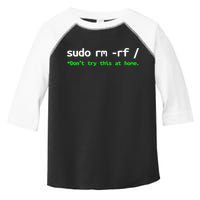 Sudo Rm Rf Linux, Programmer, Engineer, Opensource Toddler Fine Jersey T-Shirt