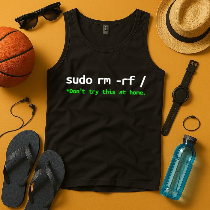 Sudo Rm Rf Linux, Programmer, Engineer, Opensource Tank Top