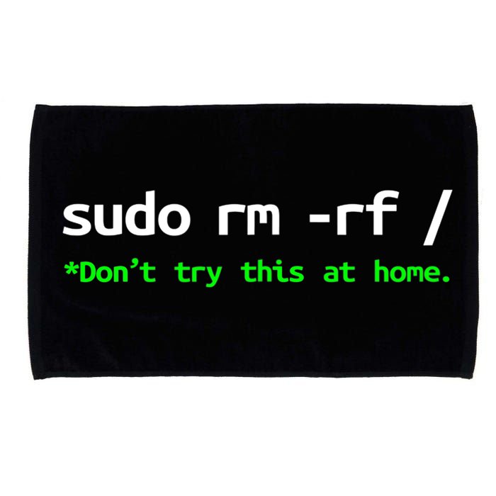 Sudo Rm Rf Linux, Programmer, Engineer, Opensource Microfiber Hand Towel