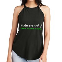 Sudo Rm Rf Linux, Programmer, Engineer, Opensource Women's Perfect Tri Rocker Tank