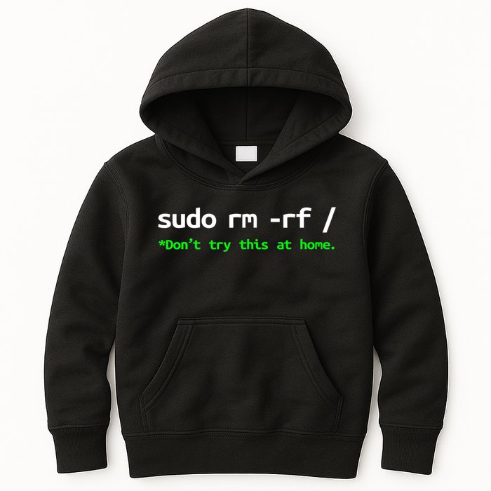 Sudo Rm Rf Linux, Programmer, Engineer, Opensource Kids Hoodie