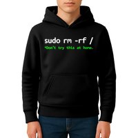 Sudo Rm Rf Linux, Programmer, Engineer, Opensource Kids Hoodie