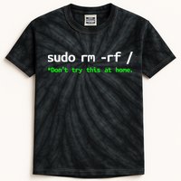 Sudo Rm Rf Linux, Programmer, Engineer, Opensource Kids Tie-Dye T-Shirt