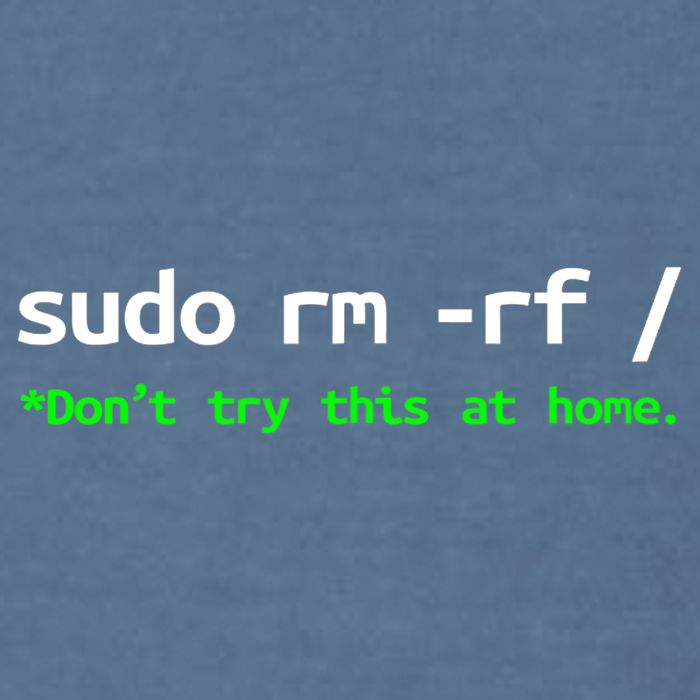 Sudo Rm Rf Linux, Programmer, Engineer, Opensource Garment-Dyed Sweatshirt