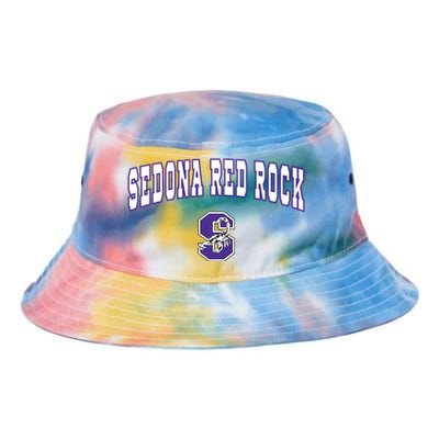 Sedona Red Rock High School Scorpions Gift C2 Tie Dye Newport Bucket Hat