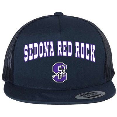 Sedona Red Rock High School Scorpions Gift C2 Flat Bill Trucker Hat