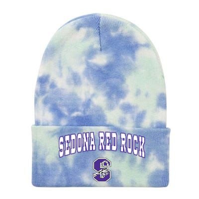 Sedona Red Rock High School Scorpions Gift C2 Tie Dye 12in Knit Beanie