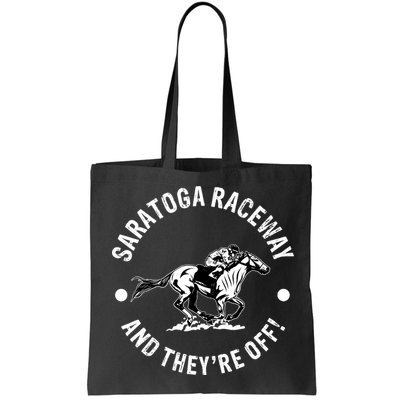Saratoga Raceway Racetrack Horse Racing Equestrian NY Derby Bag