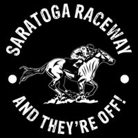 Saratoga Raceway Racetrack Horse Racing Equestrian NY Derby Womens Tank Top