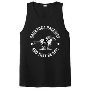 Saratoga Raceway Racetrack Horse Racing Equestrian NY Derby PosiCharge Competitor Tank