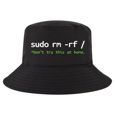 Sudo Rm Rf Unisexchild Linux Programmer Engineer Opensource Cool Comfort Performance Bucket Hat