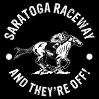Saratoga Raceway Racetrack Horse Racing Equestrian NY Derby Impact Tech Backpack
