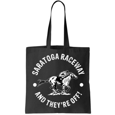 Saratoga Raceway Racetrack Horse Racing Equestrian NY Derby Bag