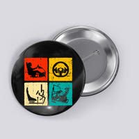 Sim Racing Retro Vintage Simulator Cockpit Racer Experience Button