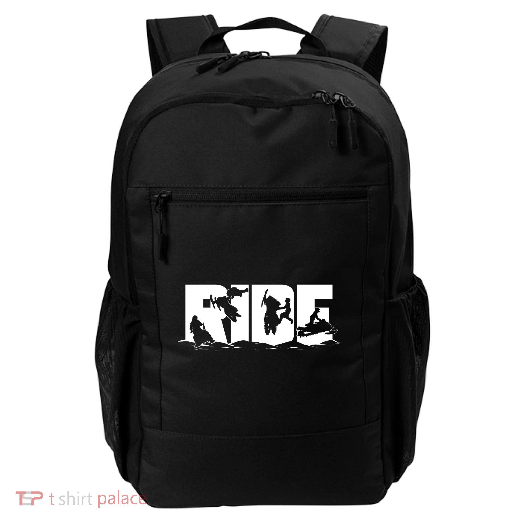 Snowmobile Ride Snowmobiling Winter Sport Gift Backpack