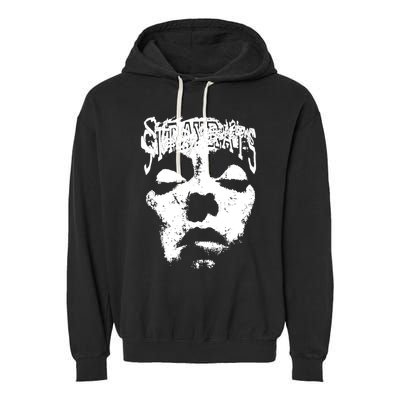 Stray Rats Store Stray Rats Face Garment-Dyed Fleece Hoodie