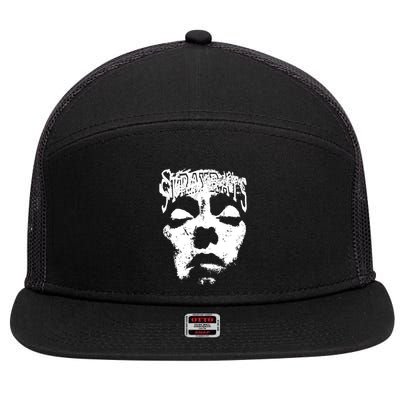 Stray Rats Store Stray Rats Face 7 Panel Mesh Trucker Snapback Hat