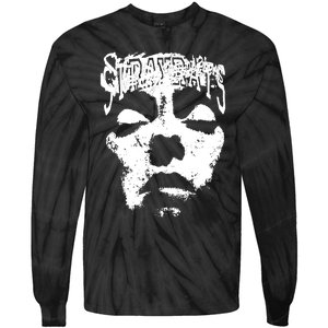 Stray Rats Store Stray Rats Face Tie-Dye Long Sleeve Shirt