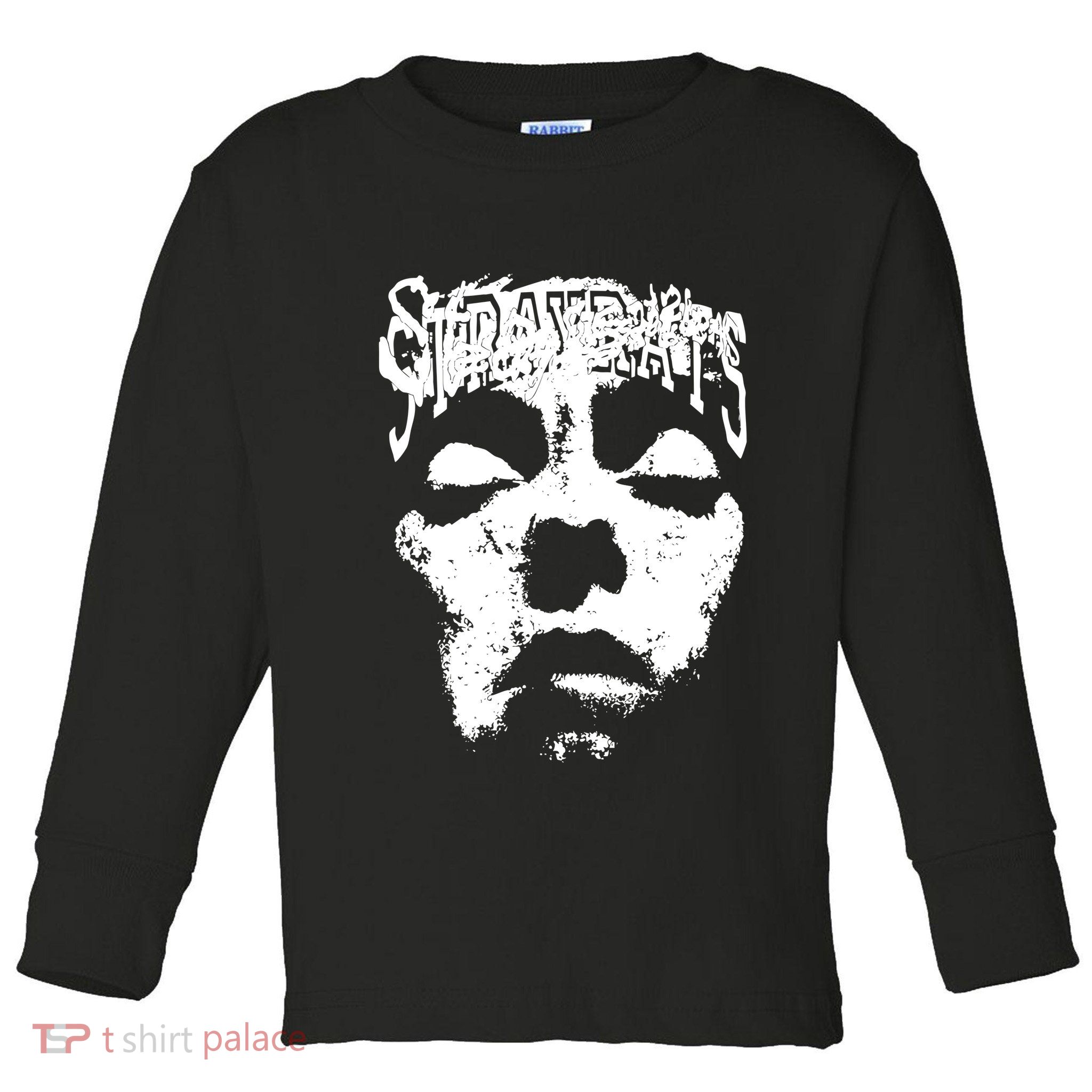 Stray Rats Store Stray Rats Face Toddler Long Sleeve Shirt
