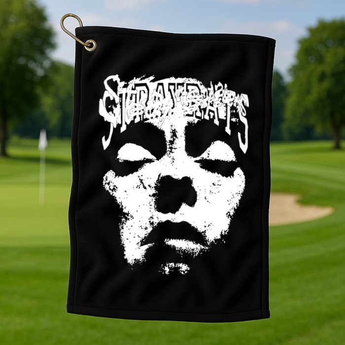 Stray Rats Store Stray Rats Face Golf Towel