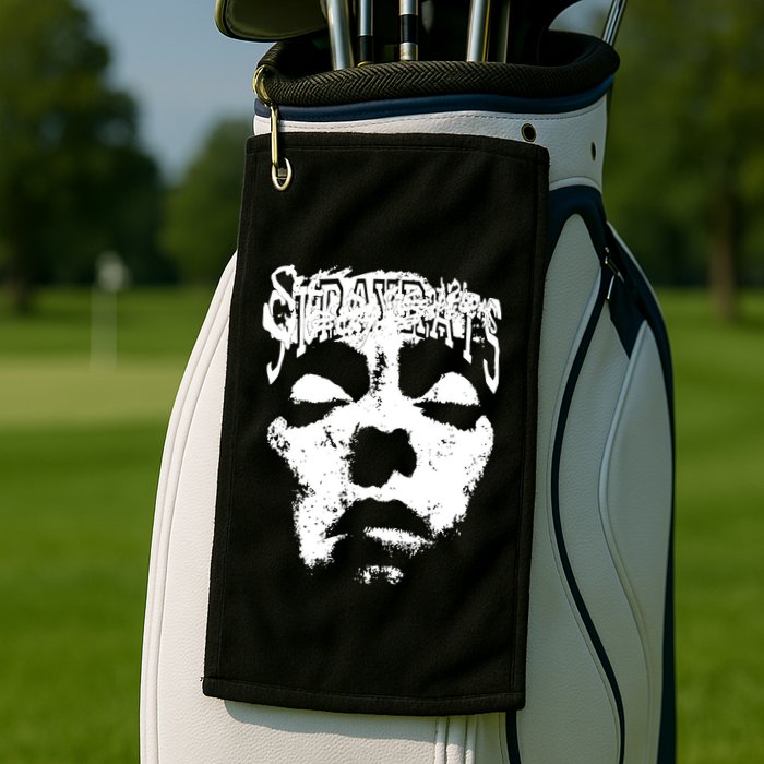 Stray Rats Store Stray Rats Face Golf Towel