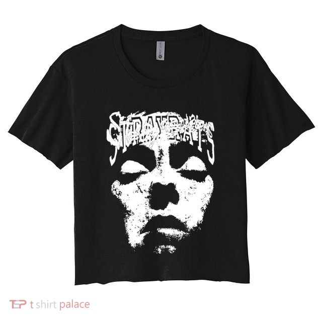 Stray Rats Store Stray Rats Face Crop Top