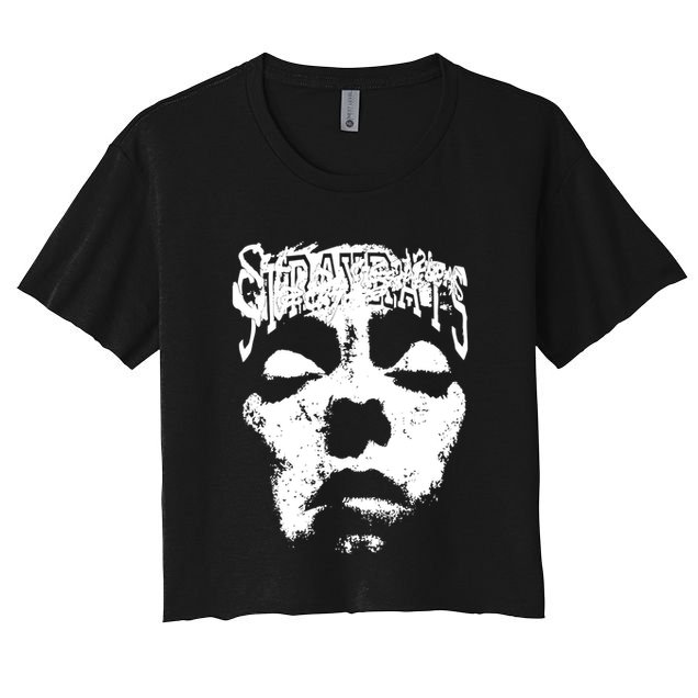 Stray Rats Store Stray Rats Face Crop Top