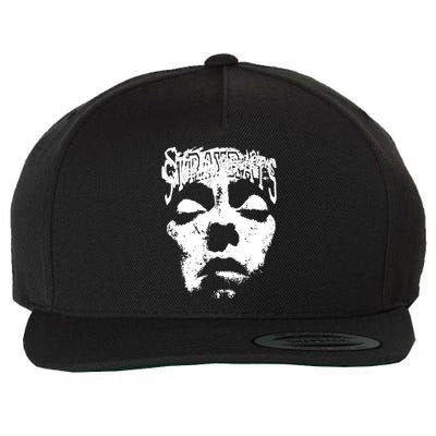 Stray Rats Store Stray Rats Face Wool Snapback Cap