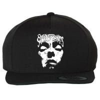 Stray Rats Store Stray Rats Face Wool Snapback Cap