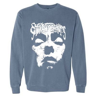 Stray Rats Store Stray Rats Face Garment-Dyed Sweatshirt