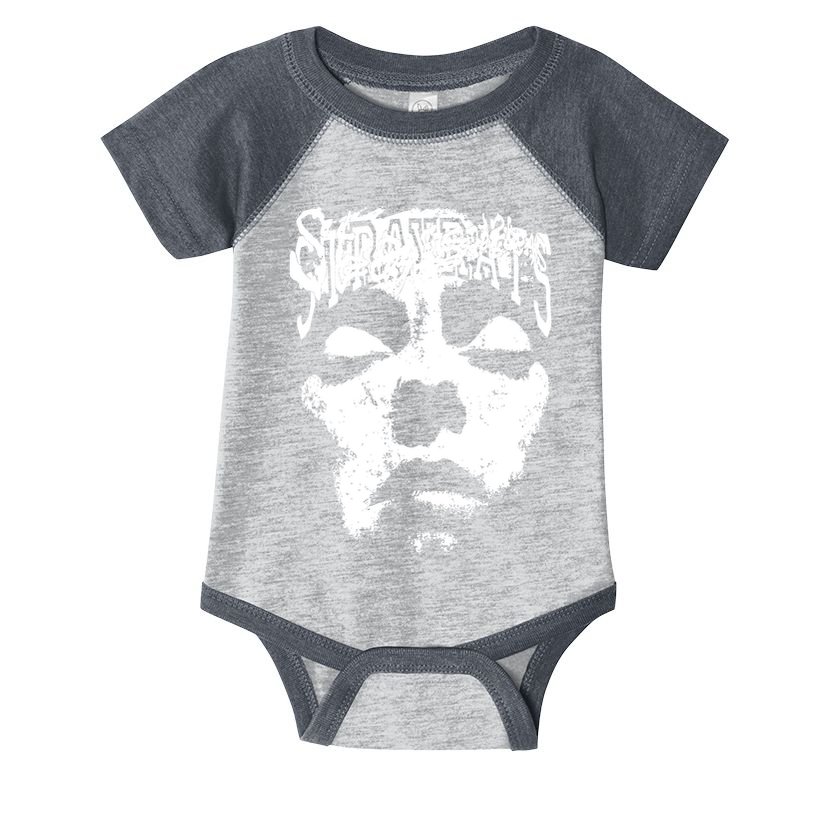 Stray Rats Store Stray Rats Face Infant Baby Jersey Bodysuit