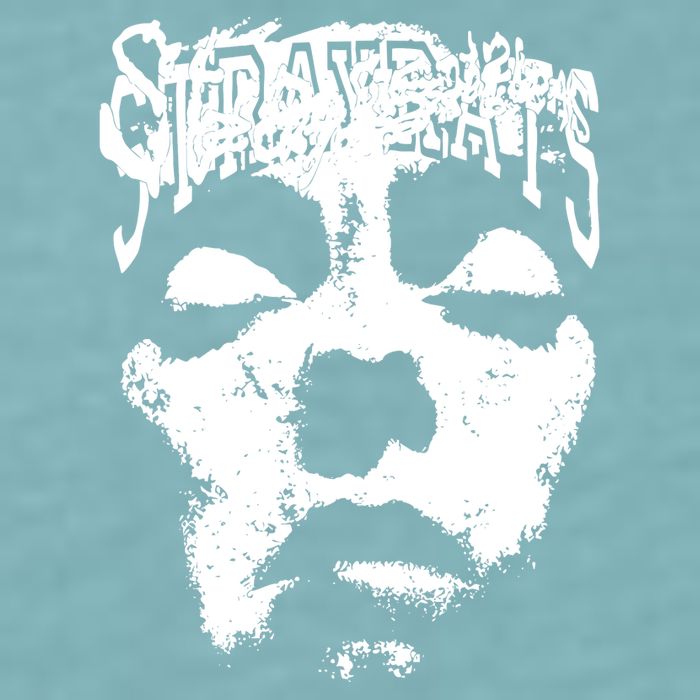 Stray Rats Store Stray Rats Face Sueded Cloud Jersey T-Shirt