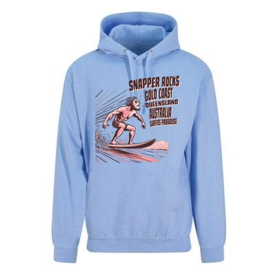 Snapper Rocks Surf Spot Australia Unisex Surf Hoodie