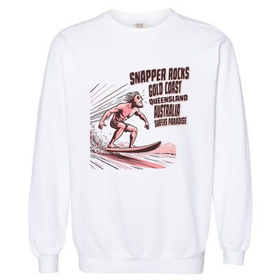 Snapper Rocks Surf Spot Australia Garment-Dyed Sweatshirt