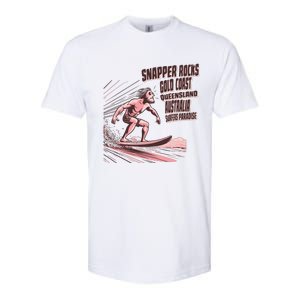 Snapper Rocks Surf Spot Australia Softstyle CVC T-Shirt