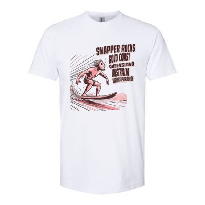 Snapper Rocks Surf Spot Australia Softstyle® CVC T-Shirt