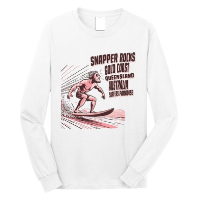 Snapper Rocks Surf Spot Australia Long Sleeve Shirt