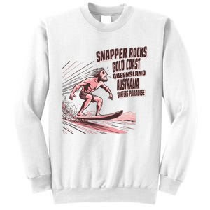 Snapper Rocks Surf Spot Australia Sweatshirt