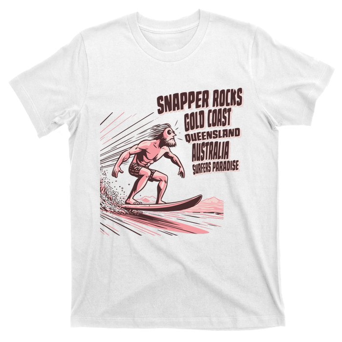 Snapper Rocks Surf Spot Australia T-Shirt