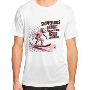 Snapper Rocks Surf Spot Australia Adult ChromaSoft Performance T-Shirt