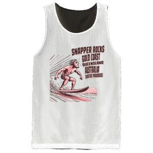 Snapper Rocks Surf Spot Australia Mesh Reversible Basketball Jersey Tank