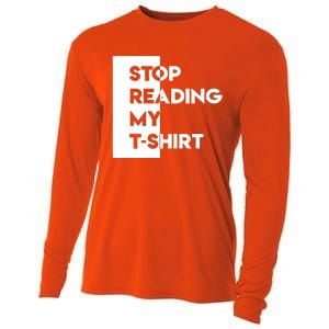 Stop Reading Cooling Performance Long Sleeve Crew