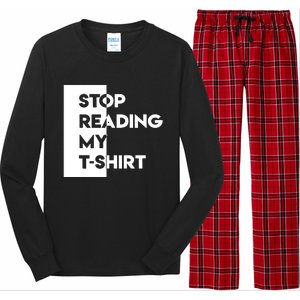 Stop Reading Long Sleeve Pajama Set