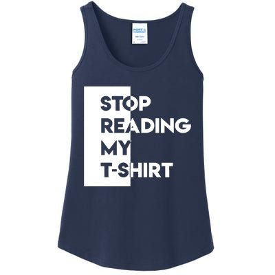 Stop Reading Ladies Essential Tank