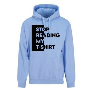 Stop Reading Unisex Surf Hoodie