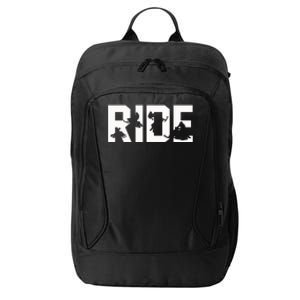 Snowmobile Ride Snowmobiling Winter Sport Gift City Backpack