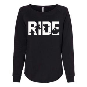 Snowmobile Ride Snowmobiling Winter Sport Gift Womens California Wash Sweatshirt