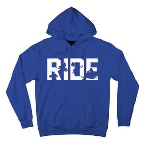 Snowmobile Ride Snowmobiling Winter Sport Gift Tall Hoodie